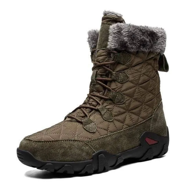 Winter Fur Plush Snow Boots
