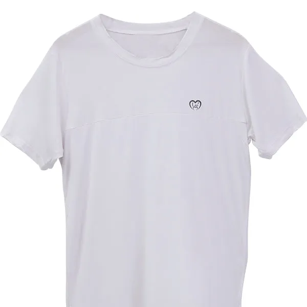 Women's Block t-shirt | white