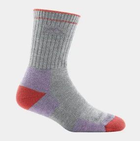 Women's Coolmax® Hiker Micro Crew Midweight Hiking Sock - Light Gray