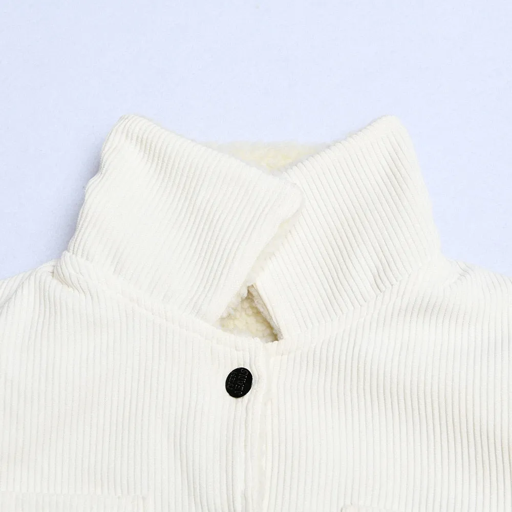 Women's Cotton Warm Turn Down Collar Jacket