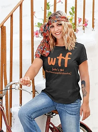 WTF who&#39;s the floccinaucinihilipilificatrix,Unisex T-shirts,funny t-shirts for MEN,wtf t-shirts, funny t-shirts for Women,wtf funny t-shirts